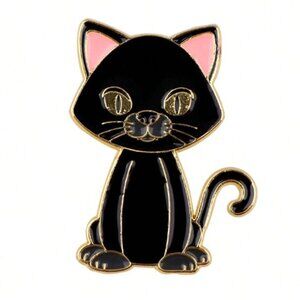DISNEY Hocus Pocus “Binx the‎ Black Cat” Enamel Trading Pin (NEW & SO CUTE!)